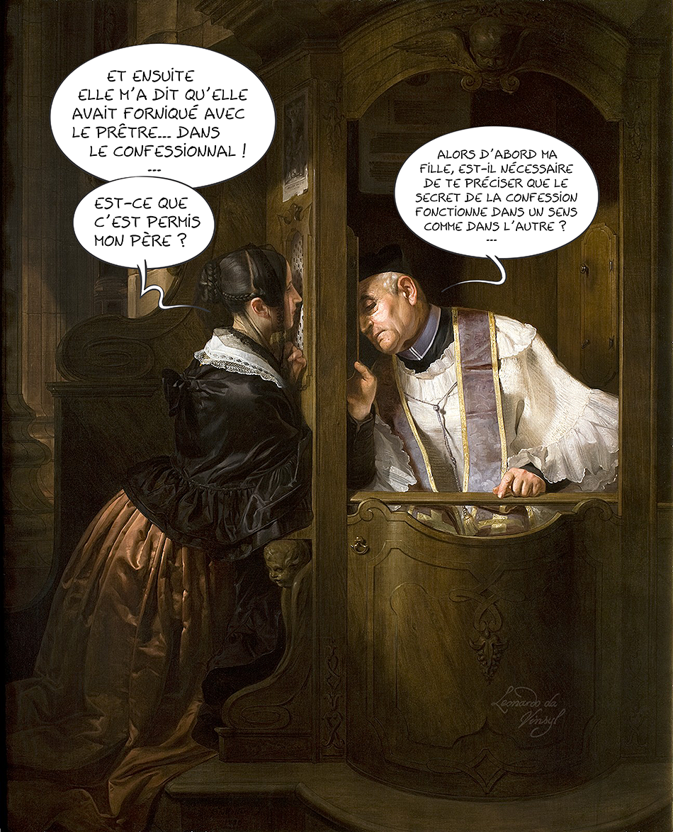 La confession - Giuseppe Molteni