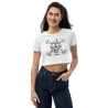 Pirate - Women's organic humor crop top / short t-shirt