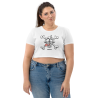 Pirate - Women's organic humor crop top / short t-shirt