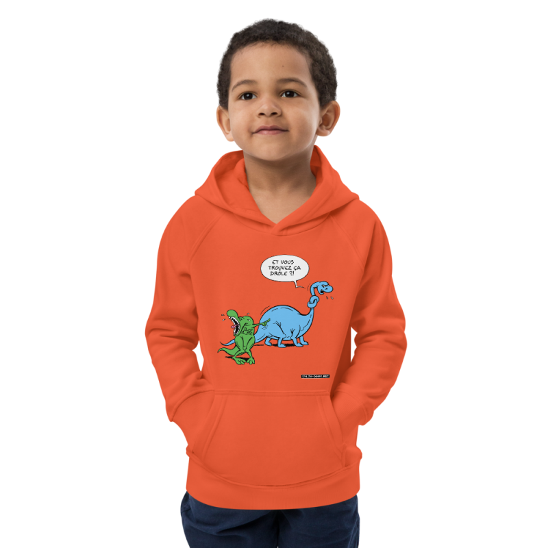 Nodosaurus - Funny ecological hoodie for kids