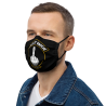 Major and vaccinated - Funny Premium mask