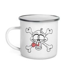 Pirate - Cup / Mug enamelled humor