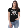 Pirate - T-shirt moulant écologique humour femme