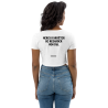 Please stop looking at my ass - Short T-shirt / Crop top bio humor