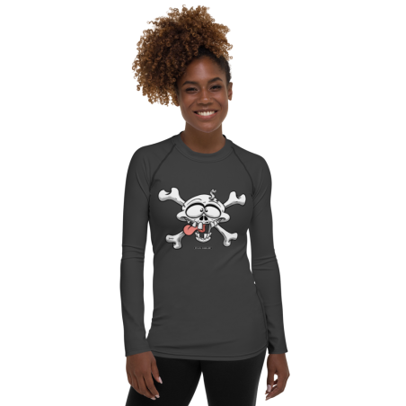 Pirate - T-shirt de Compression humour pour Femme